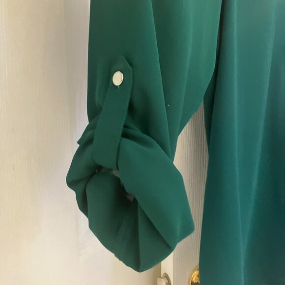 Apt. 9 Women's Green Blouse - NWOT Size US M Apt. 9 - Picture 7 of 9